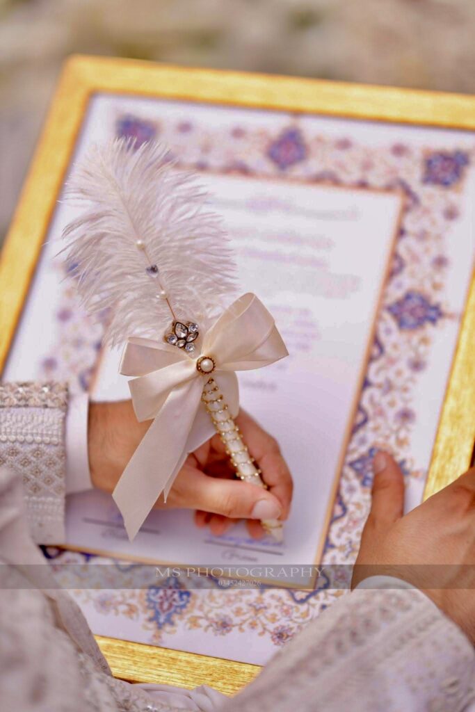 Nikkah Nama With Pen